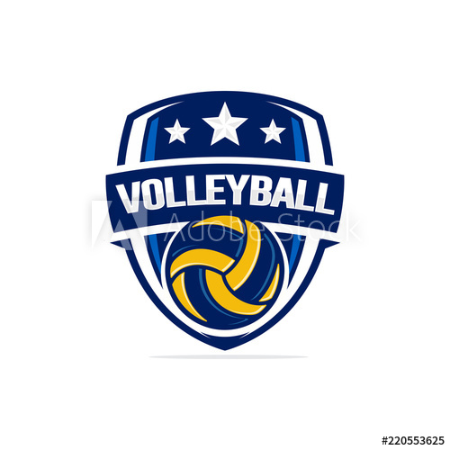 Volleyball Logo Vector at Vectorified.com | Collection of Volleyball ...