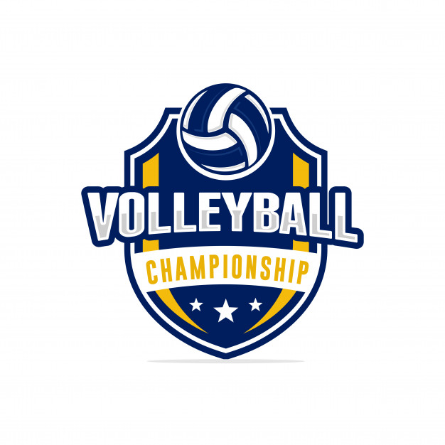 626x626 Volleyball Championship Logo Vector Premium Download