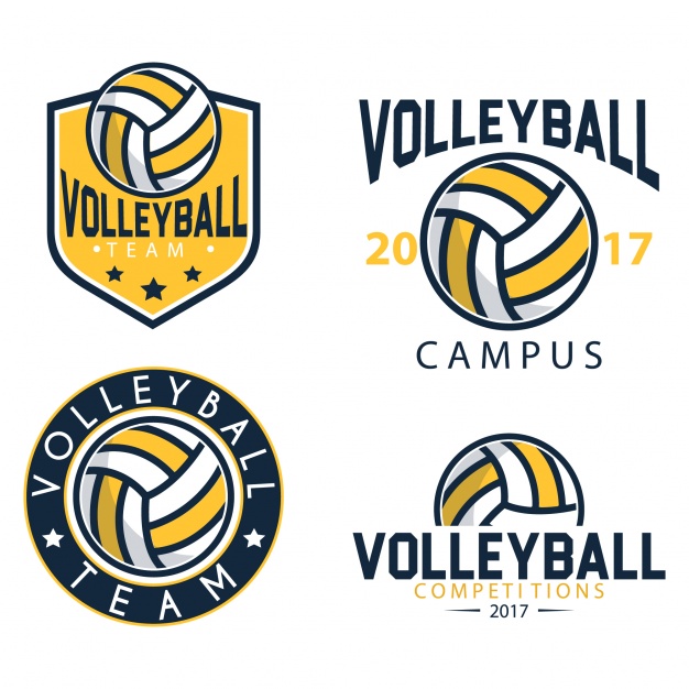 Volleyball Logo Vector at Vectorified.com | Collection of Volleyball ...