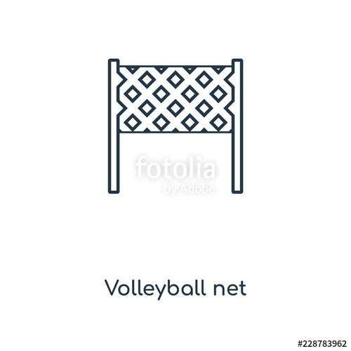 500x500 Volleyball Net Icon Vector Stock Image And Royalty Free Vector