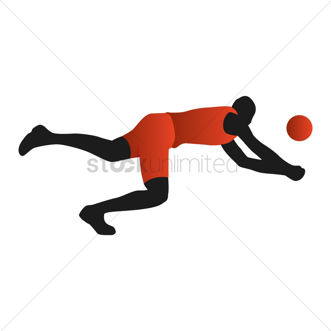 Free Volleyball Player Vector Image 1300x1300 Free Volleyball Player Vector Image
