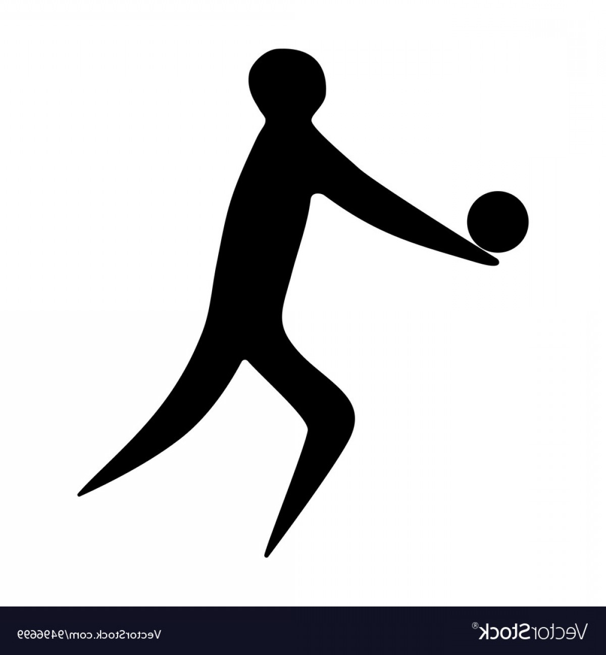 Volleyball Silhouette Vector