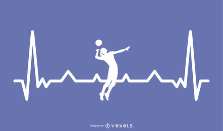 442x260 Volleyball Vector Graphics To Download