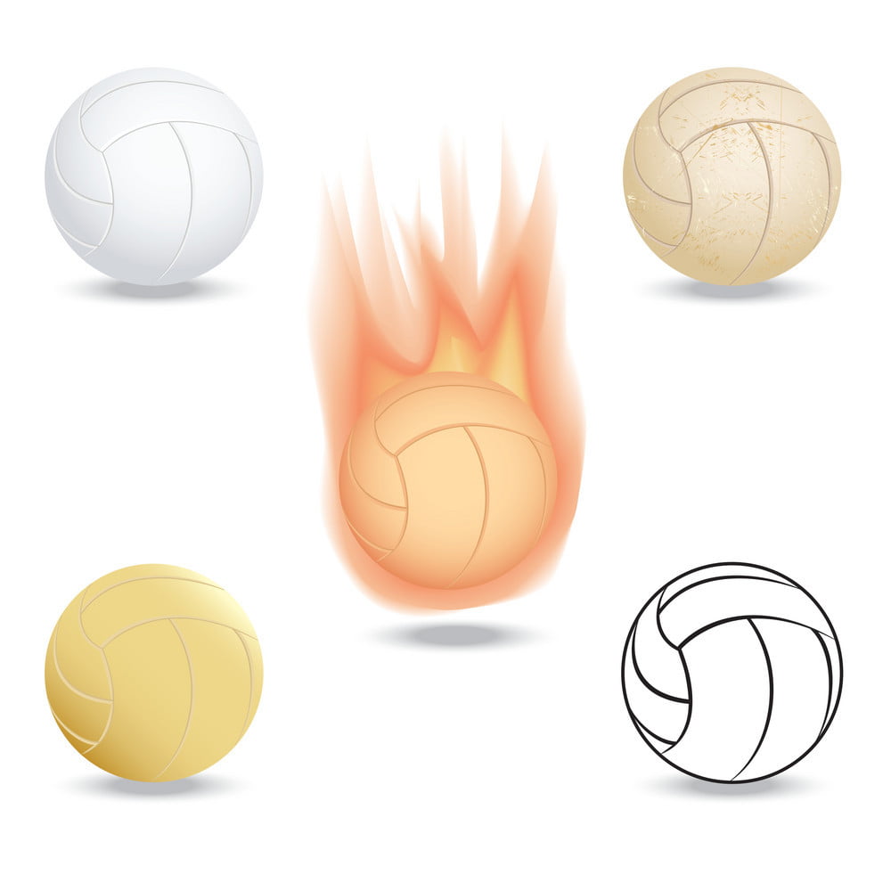 1000x1000 Volleyball Vector Free Graphics Uihere