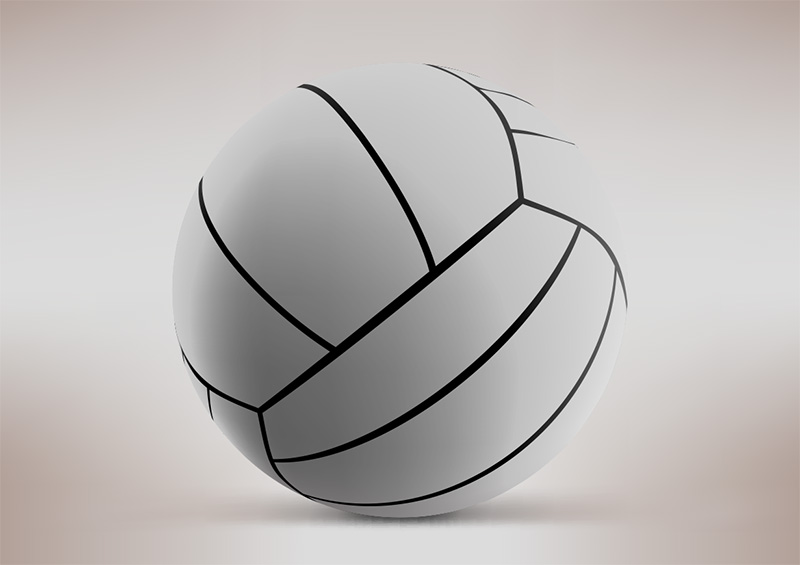 800x565 Free Volleyball Vector