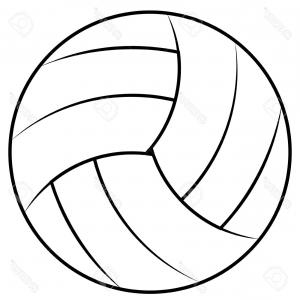 300x300 Beach Volleyball Vector On A White Background Gm Catchsplace