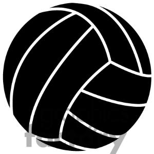 300x300 Volleyball Vector Clipart
