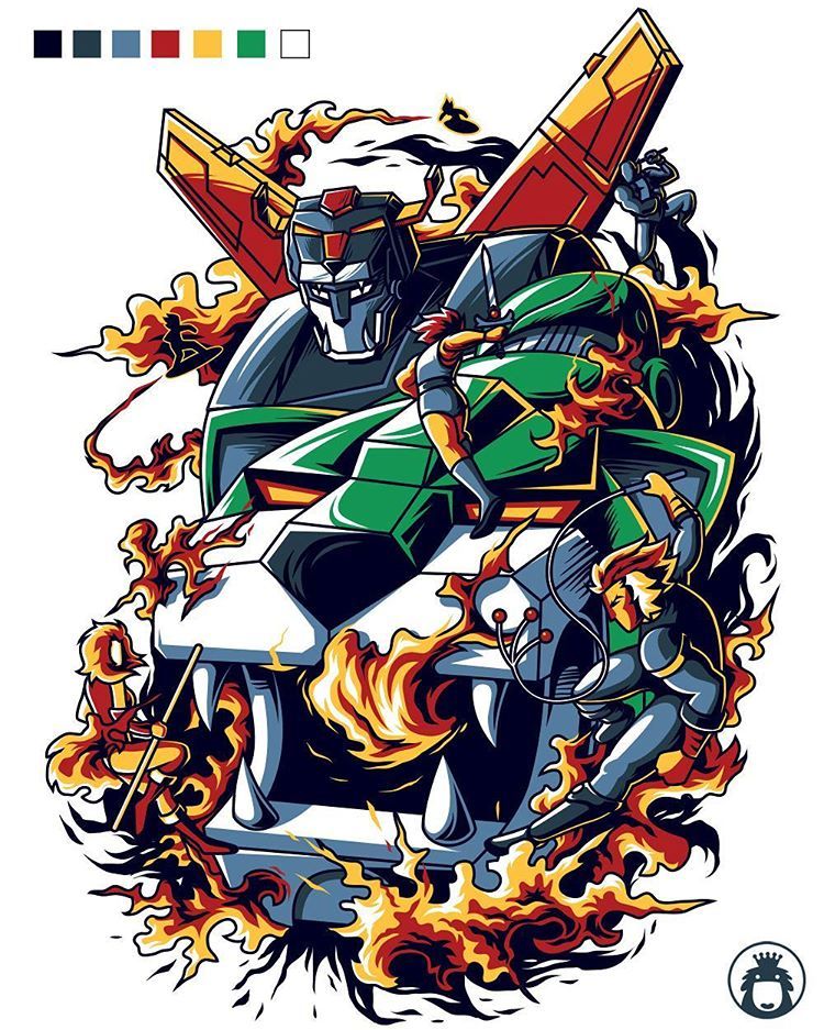 750x937 Angga Tantama Voltron V Thundercats Done For Nerdrage Enjoy!