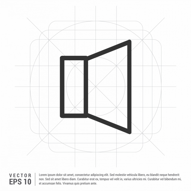 640x640 Sound Volume Icon, Volume, Sound, Icon Png And Vector