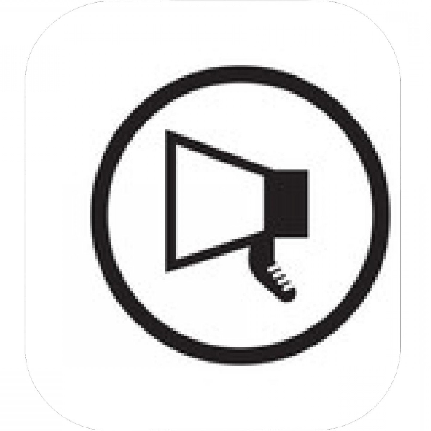 1440x1440 Speaker Icon Vector Studiogrfx