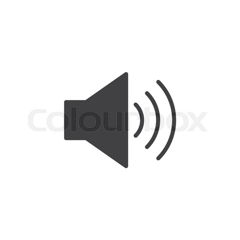 800x800 High Volume Icon Vector, Filled Flat Stock Vector Colourbox