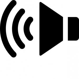 300x300 Photostock Vector Crystal Clear Sound Icon Speaker Icon Vector