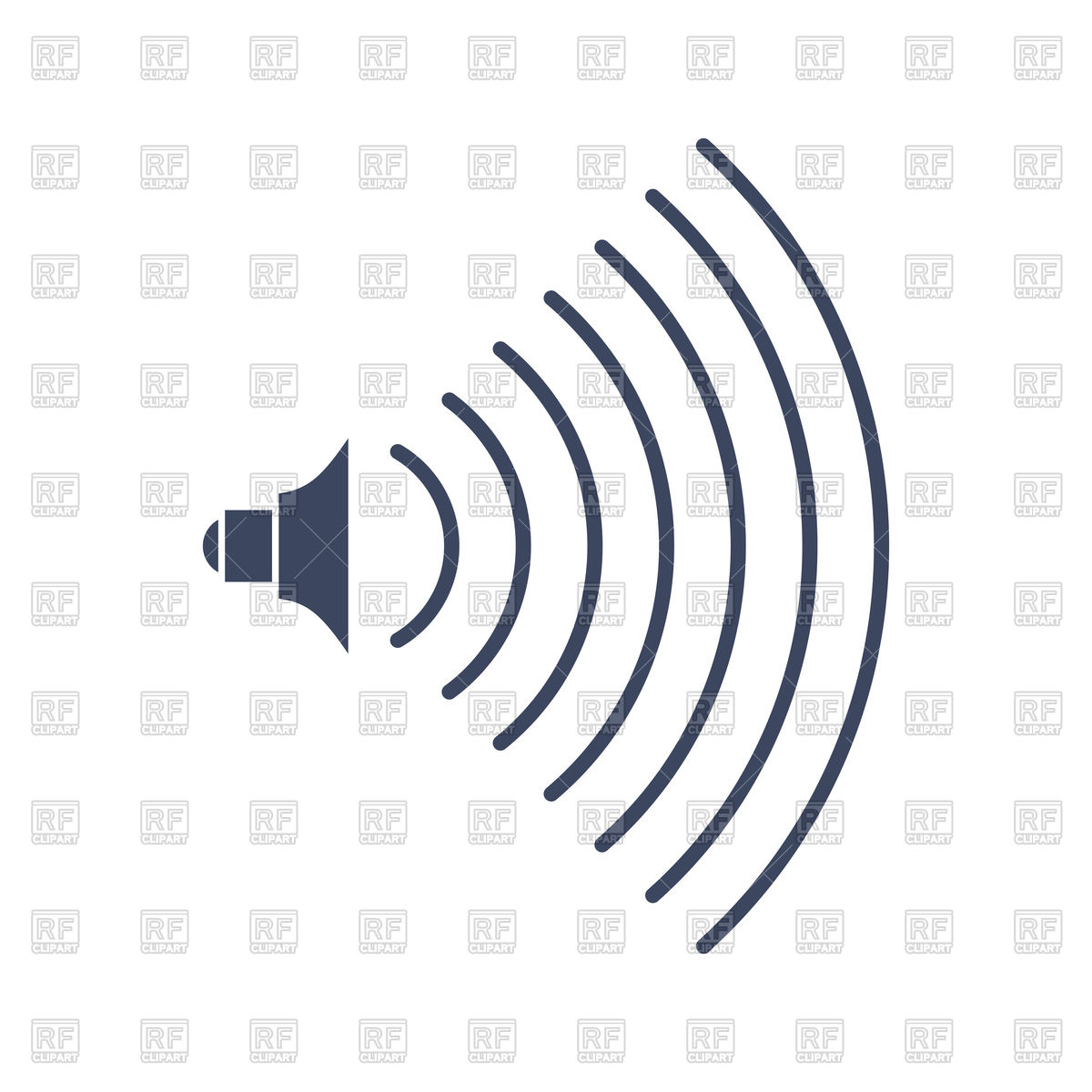 1200x1200 Volume Music Sign, Audio Icon, Loudspeaker Vector Image Of Signs