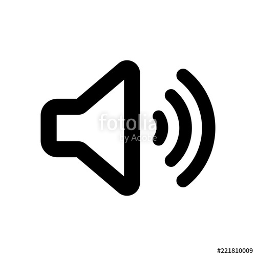 500x500 Sound Icon, Volume Icon, Speaker Icon Stock Image And Royalty