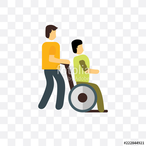 500x500 Volunteer Icon Isolated On Transparent Background Simple