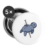 190x190 Magic Voodoo Doll Cartoon Picture Vector Image Small Buttons