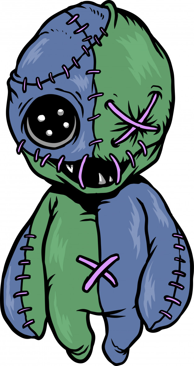 626x1180 Voodoo Doll Vector Premium Download