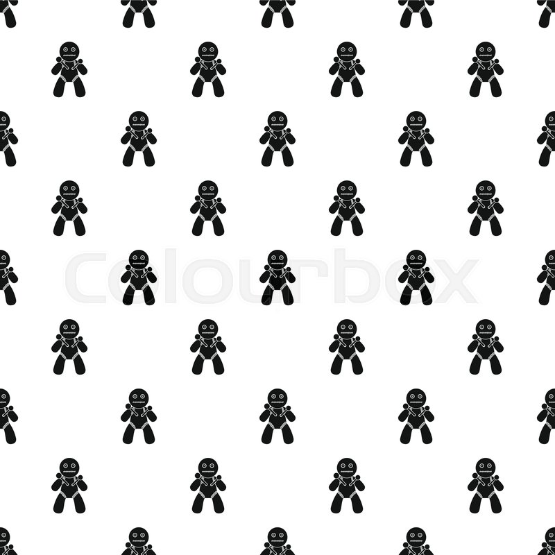 800x800 Voodoo Pattern Vector Seamless Stock Vector Colourbox