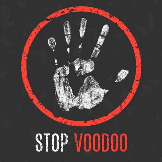 539x539 Stop Voodoo Sign Vector Free Download