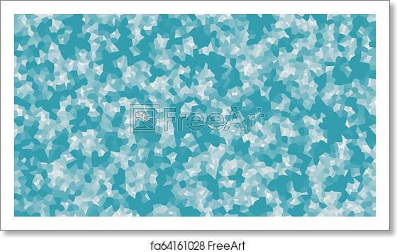 560x355 Free Art Print Of Colorful Voronoi, Vector Abstract Seamless