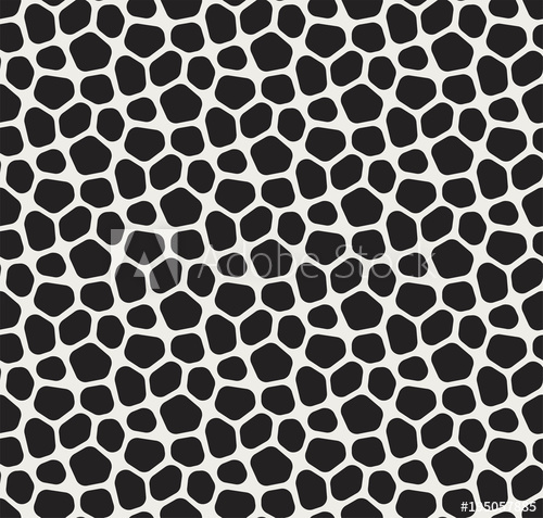 500x477 Seamless Vector Mosaic Pattern Irregular Cells Background