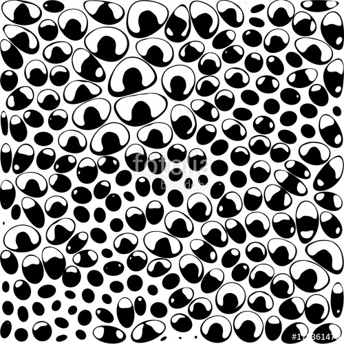 500x500 Vector Drops Background Voronoi Pattern Abstract Water Droplet