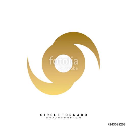 500x500 Vortex Logo Design Concept Vector Hurricane Icon Tornado Logo