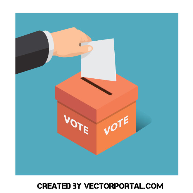 660x660 Vote In Elections Vector Clip Art