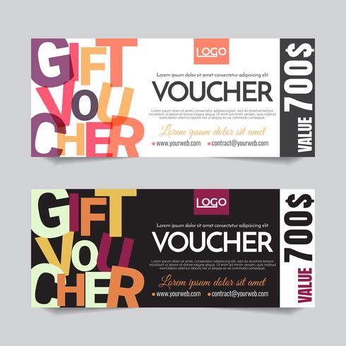 490x490 Gift Voucher Vector Background For Banner, Poster, Flyer