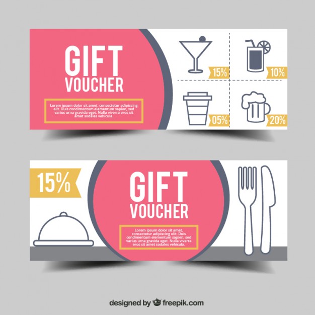 626x626 Minimal Style Gift Voucher Vector Free Download