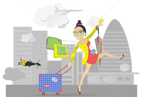 Voyage Vector Illustration Aleksandr Gerasimov 600x410 Voyage Vector Illustration Aleksandr Gerasimov