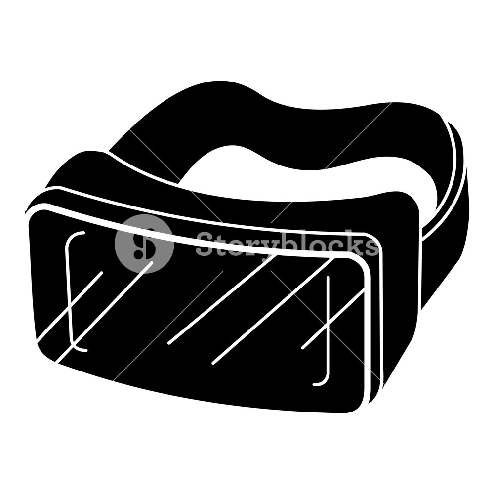 1000x1000 Vr Glasses Icon Simple Illustration Of Vr Glasses Vector Icon