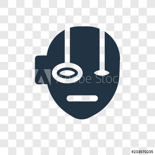 500x500 Vr Glasses Vector Icon Isolated On Transparent Background, Vr