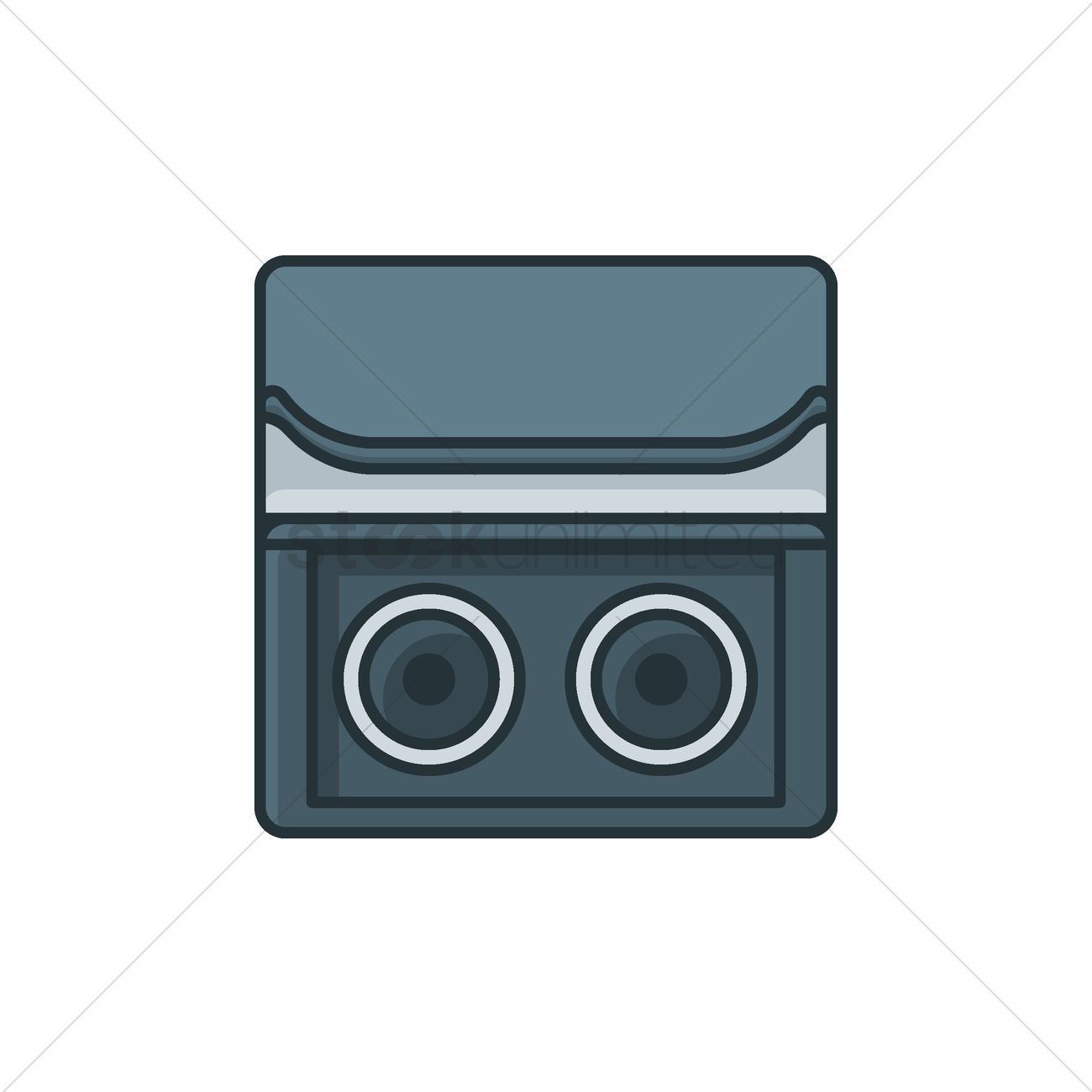 1300x1300 Vr Headset Vector Image