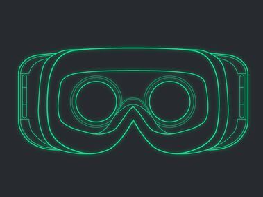 379x285 Free Google Gear Vr Vector Illustration