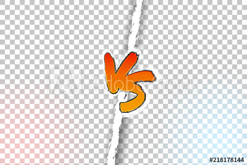 500x334 Versus Logo Vs Letters For Sports And Fight Competition Battle Vs