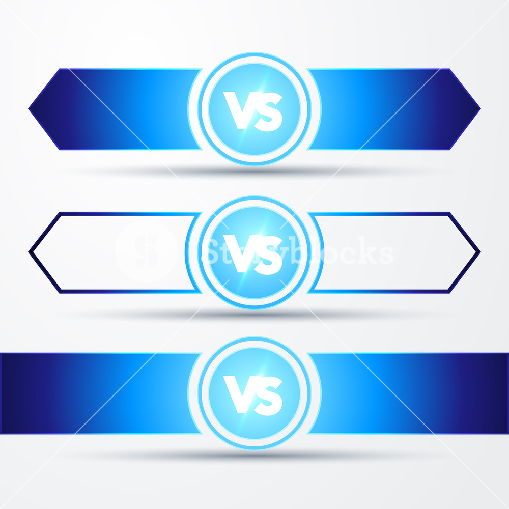 1000x1000 Vector Illustration Isolated Vs Versus Sign Concept