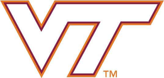 537x254 Athletics Vt Logo White With Orange Maroon Outline