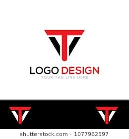 260x280 Vt Letter Logo Design Template Vector