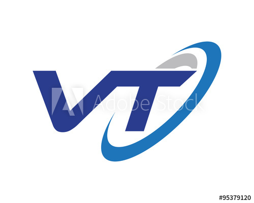 500x400 Vt Letter Swoosh Media Technology Logo