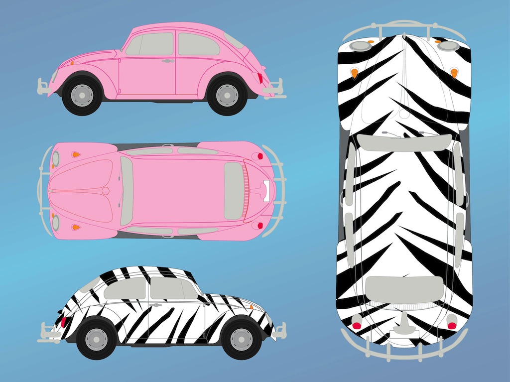 1024x767 Volkswagen Beetle Vectors Vector Art Graphics