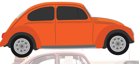 585x271 How To Create An Awesome Retro Vw Beetle Vector In Illustrator