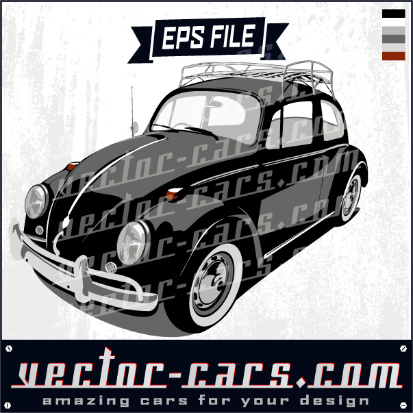 603x603 Vw Bug Clipart Vector