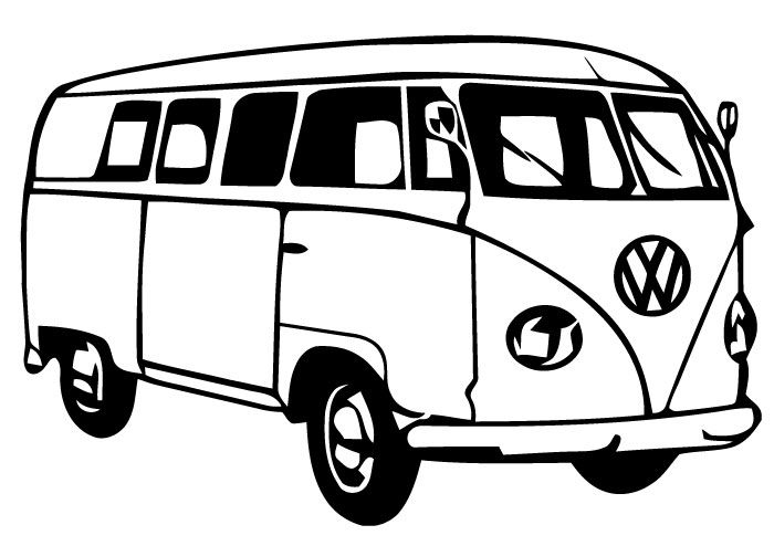 Vw Bus Vector