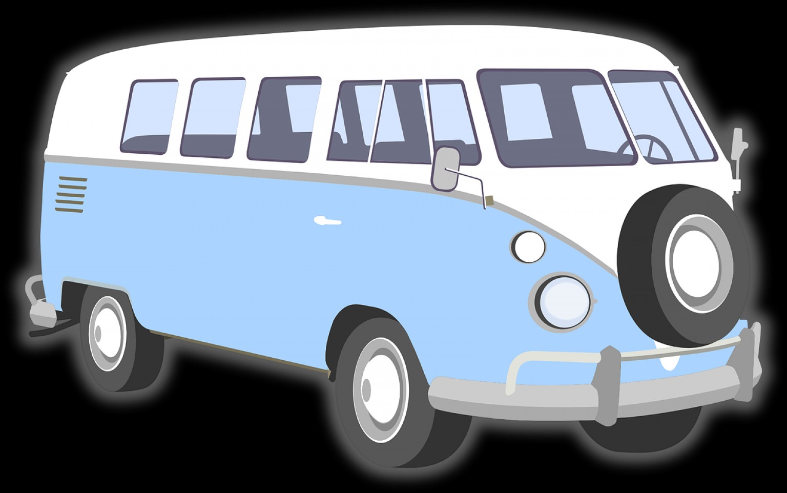 1536x962 Volkswagen Bus Minibus Van Vintage Old Style Classic Vw Studiogrfx