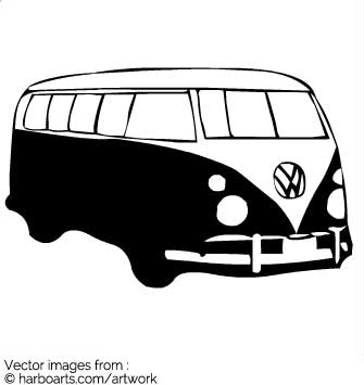 Vw Bus Vector at Vectorified.com | Collection of Vw Bus Vector free for ...