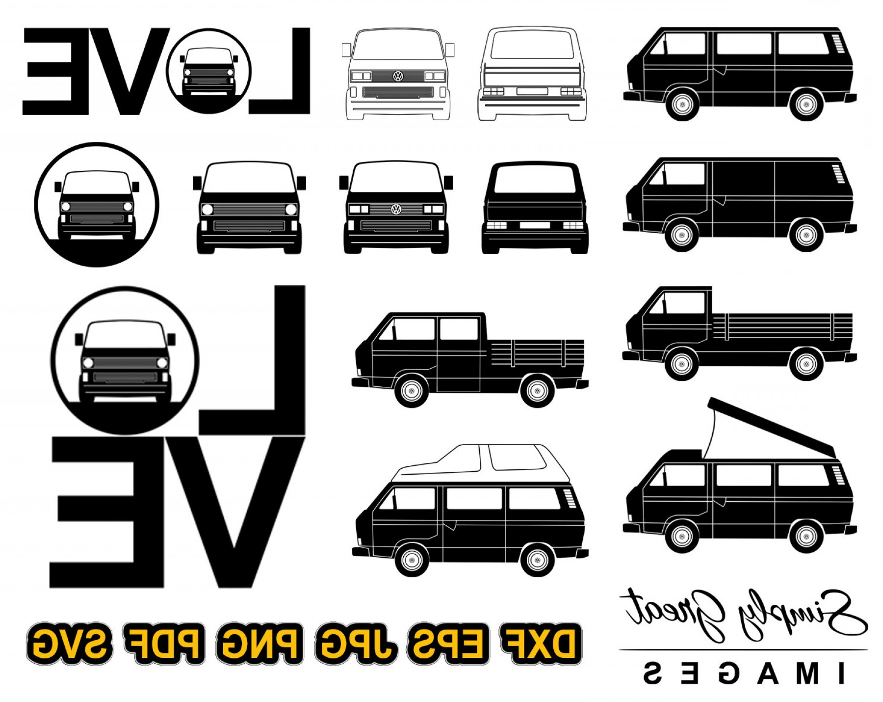 1800x1430 Vw Bus T Vector Cutting Vw Soidergi