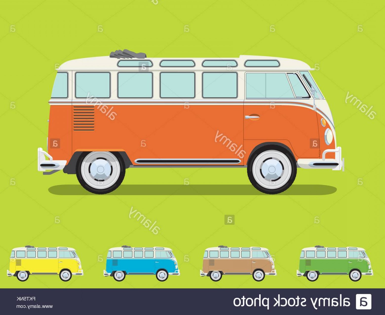 1560x1278 Stock Photo Vintage Volkswagen Camper Van With Open Roof Detailed