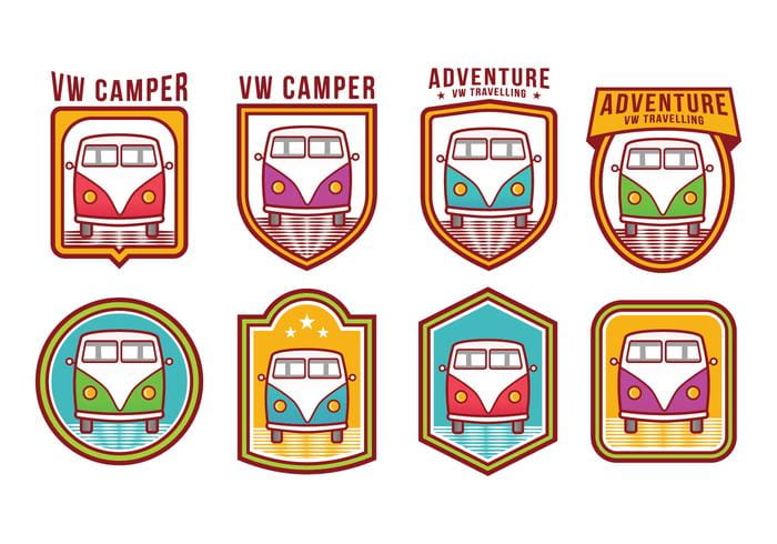 700x490 Vw Camper Vector Pack Free Graphics Uihere