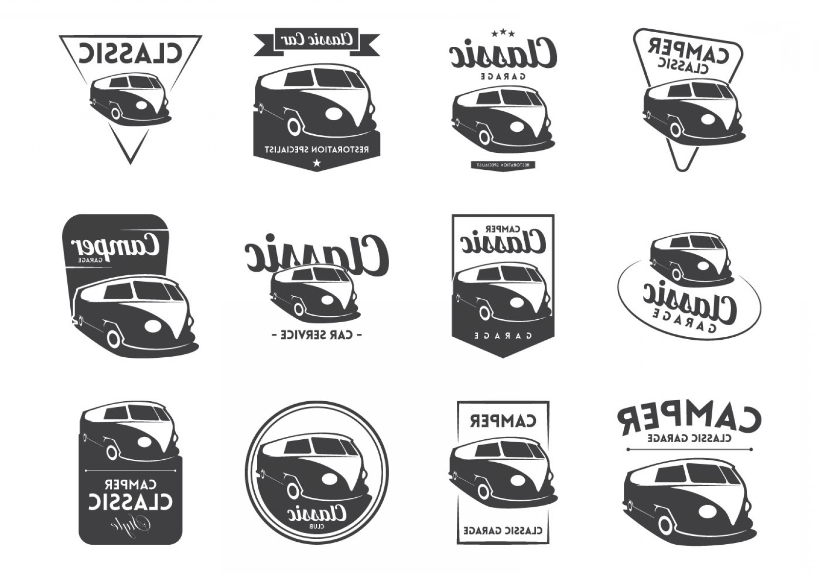 1680x1176 Vw Camper Vintage Logo Vector Geekchicpro